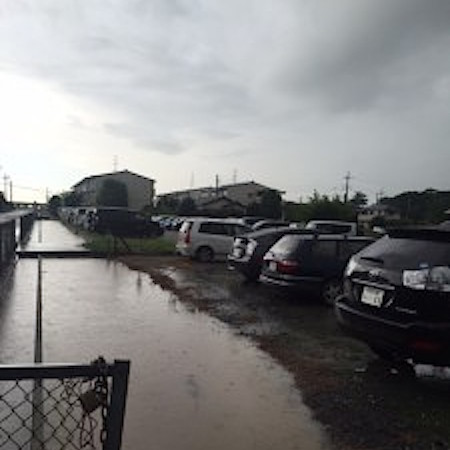 台風の影響1