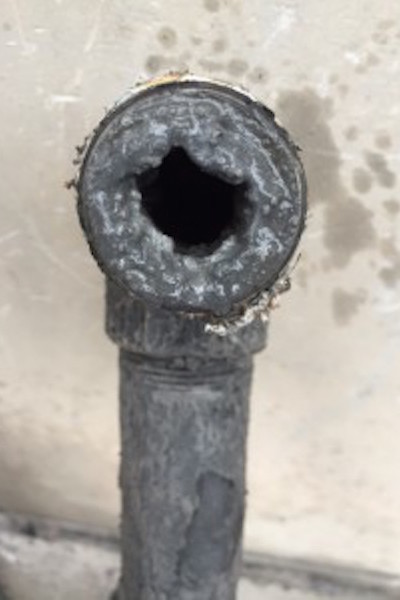 配管剥離施工事例_配管内部